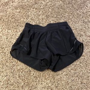 Lululemon shorts 2.5 black size 0